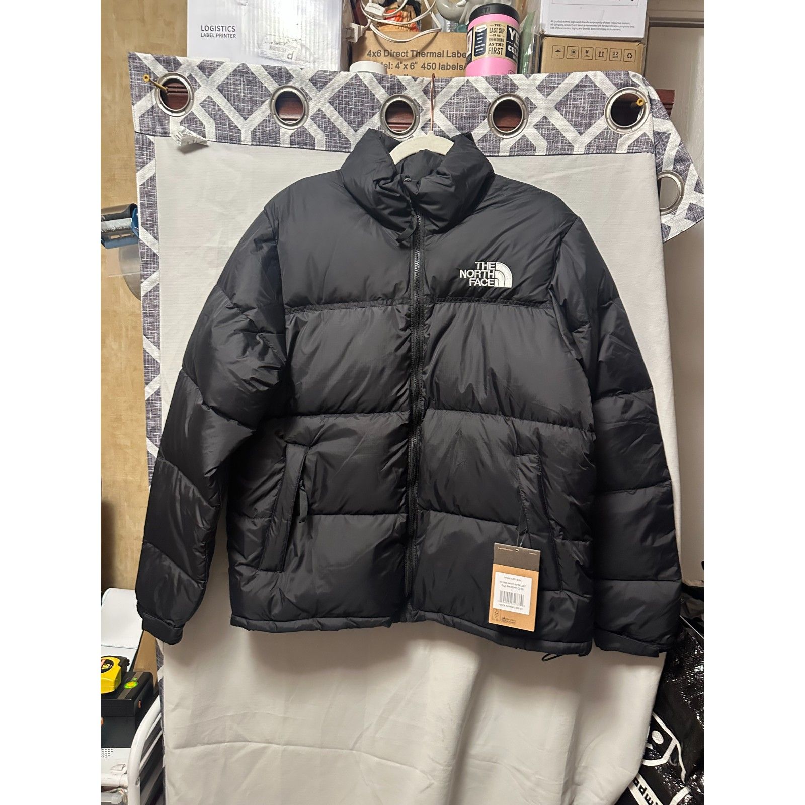 Nwt The North Face Men's 1996 Retro Nuptse Jacket Size Large In Black 700 Fill